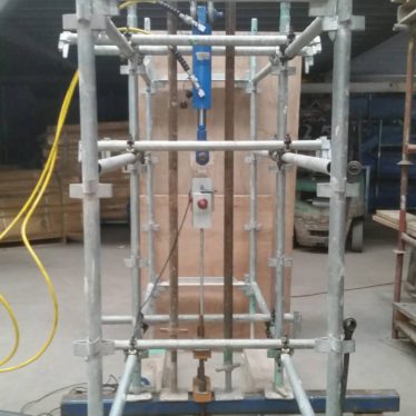 Tension Test for Z Bar Assembly - (AS 3610: 1995)