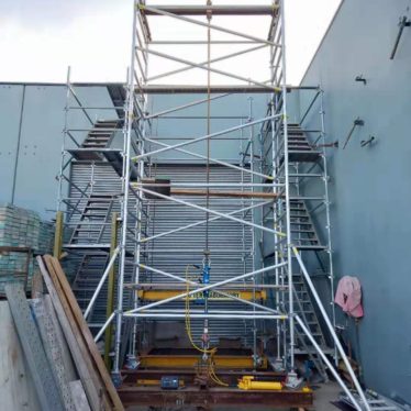 Load Test for Aluminium Tower Scaffold Assembly - (AS 1576.3: 2015)